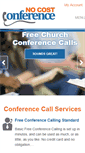 Mobile Screenshot of nocostconference.com